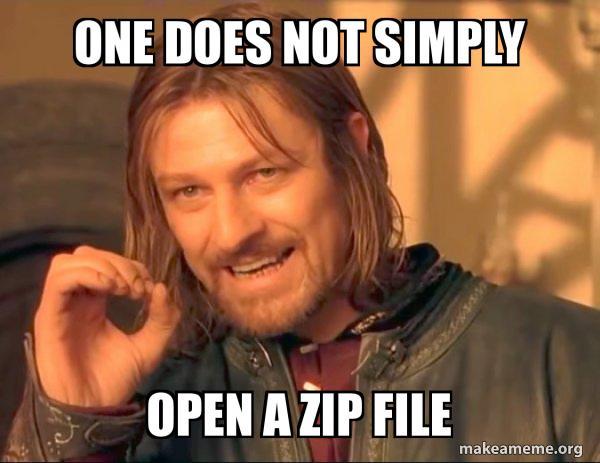 ZIP file meme